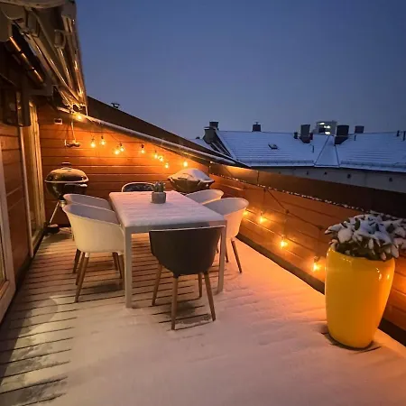 Apartment Stylish Gruenerlokka Penthouse With Rooftop Terrace *