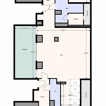 Stylish Gruenerlokka Penthouse With Rooftop Terrace Apartament