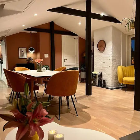 Stylish Gruenerlokka Penthouse With Rooftop Terrace Apartament