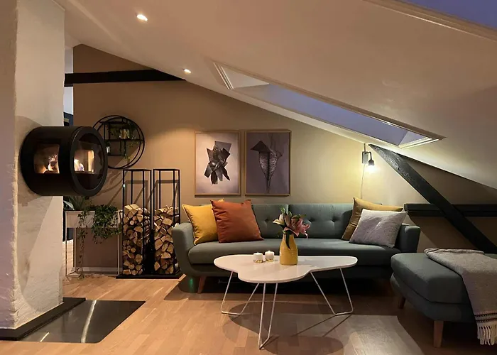 アパート Stylish Gruenerlokka Penthouse With Rooftop Terrace *