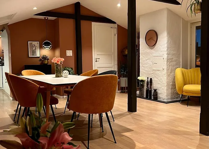 Stylish Gruenerlokka Penthouse With Rooftop Terrace Apartamento