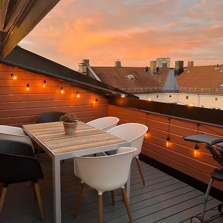 Stylish Gruenerlokka Penthouse With Rooftop Terrace